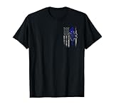 EMT / First Responder Flag T-shirt T-Shirt