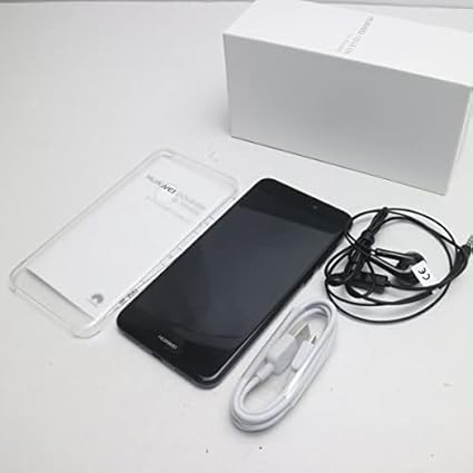 Amazon Huawei Y!mobile Huawei nova lite 608HW ブラック HUAWEI