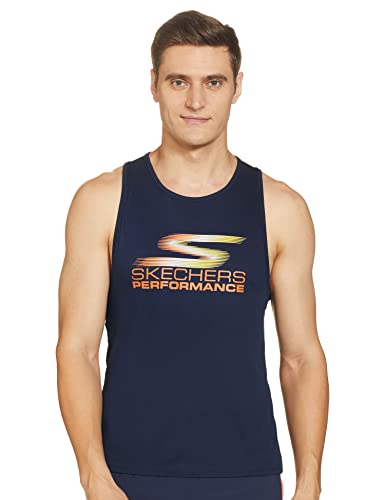 Image of Skechers Men Polyester Solid Regular Fit Vest