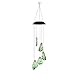 Yescom Solar Wind Chime LED Hanging Lights Outdoor Yard Camping Party Decor Christmas Tree Xmas Gifts Color Changing Night Lamp