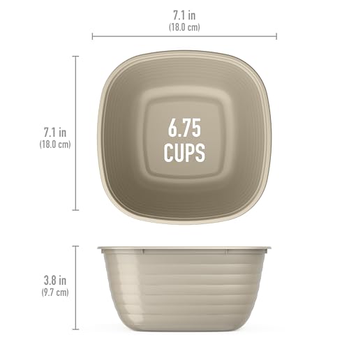 Image of Bentgo Prep Food Storage Bowls with Lids, 10 Pack, PFAS & BPA-Free
