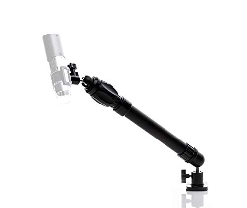 Image of Versatile Positioning Stand for USB Microscopes with C-Clamp Base