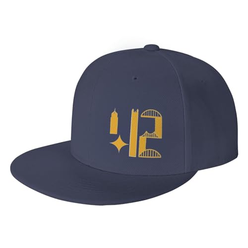 Pittsburgh Skyline 412 Adjustable Outdoor Baseball Hat Flat Hat2