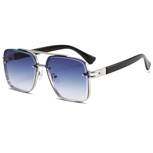 Lunettes de soleil pour femmes et hommes monture métallique classique et cool pour conduire
