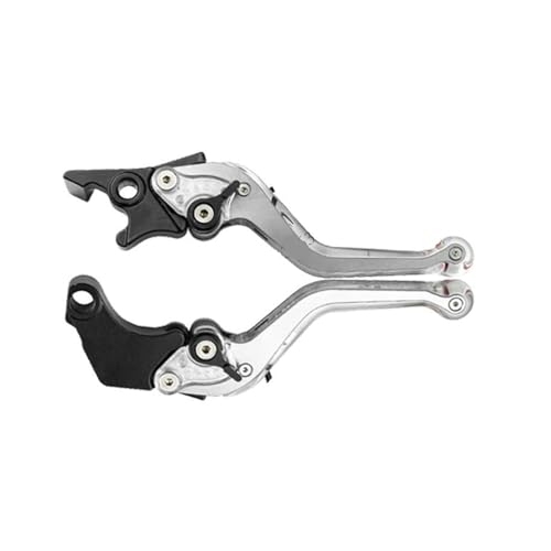 Levier de cylindre de coupe de frein de moto 090E en alliage gris robuste