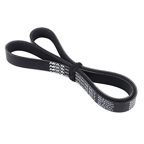 Image of MOCA EPDM 6PK1040 Serpentine Belt Compatible with 1999-2003 for Lexus RX300 3.0L & 2005-2008 for Toyota Solara 3.3L & 2004-2006 for Toyota Sienna 3.3L & 1997 for Volkswagen Passat 1.9L