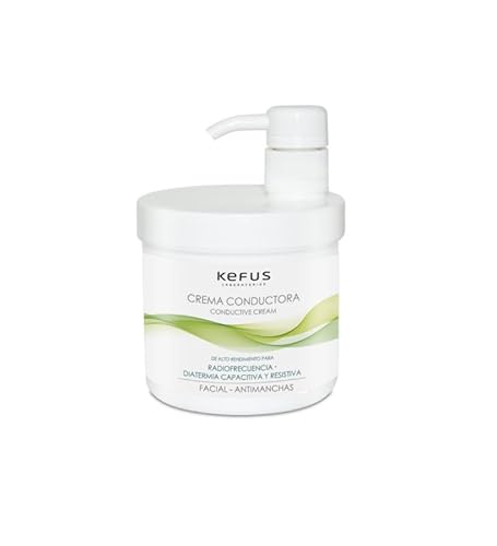 Kefus – Crema Conductora Radiofrecuencia Facial Anti-manchas 500 ML | Diatermia | Capacitiva - Resistiva | Profesional