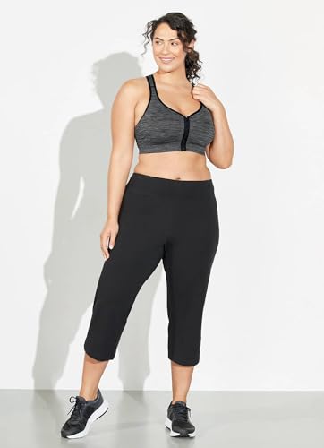 Image of Jockey Active Zip Front High Impact Seamless Bra