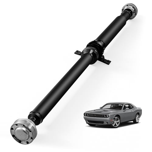 Rear Drive Shaft Assembly Fit for 2015-2019 Dodge Challenger RWD 5.7L 6.4L Complete DriveShaft Replace OE 52123980AD 68272626AD (8-Speed Automatic transmissions)