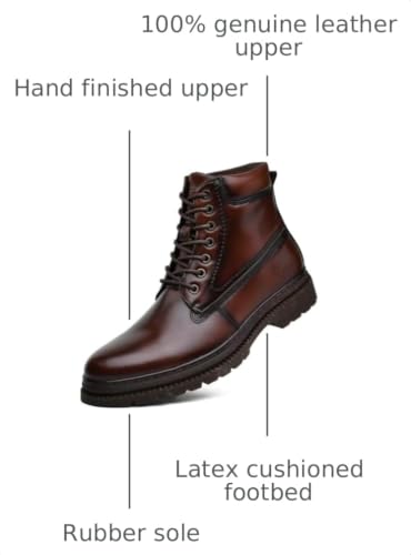 Image of Arkbird Men's Chukka Boots Genuine Leather Ankle Boot for Men Classic Casual Oxford Style Footwear