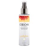 Coochy Fragrance Mist Body Spray - Boost of Scent for Skin & Hair - Infused w/Georgia Peaches, Sugar Cane & Vanilla - Peachy Keen, 4floz/118ml