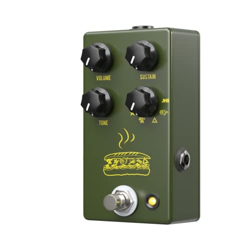JHS Pedals Muffuletta Fuzz, vert kaki - Les Beatles, Paul McCartney, John Lennon, RIngo Starr, George Harrison JHS Pedals Muffuletta Fuzz, vert kaki – Image 3