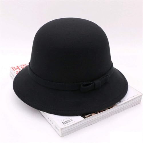 Chapeau fille douce automne hiver - Chapeau de princesse style jazz
