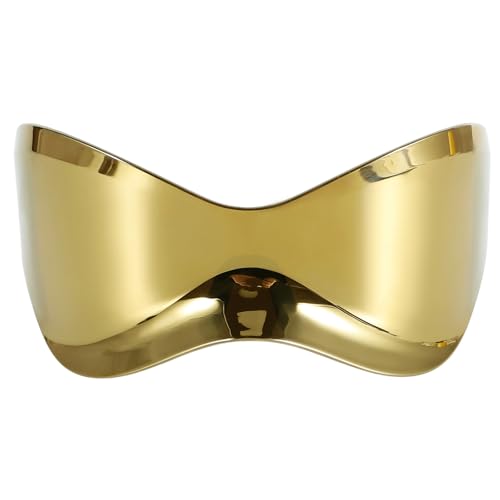 Stylish Hip Hop Sporty Shades Photo Props Oversized Trendsetters Hip Hop Costume Fashion Statement Shades