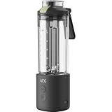 AEG Tragbarer Standmixer, auslaufsicherer 500 ml Trinkbehälter, PB4-1-2CG