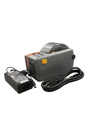 Image of ZEBRA ZD410 Direct Thermal Only Desktop Printer - Ethernet, Bluetooth, USB and USB Host Connectivity, 2 inch inch Print Width, 203 DPI, ZD41022-D01E00EZ- , Monochrome (Renewed)