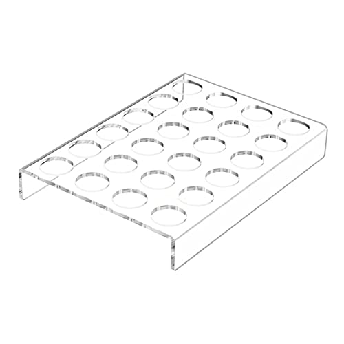 SOLUSTRE Coffee Capsules Holder Acrylic Display Rack Transparent Coffee Pod Storage Organizer for for Kitchen Counter present