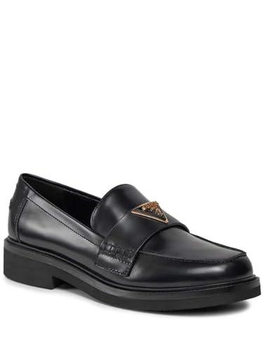 Scarpe donna mocassino Guess Shuttle loafers nero DS25GU06 FLPSHULEA14 40