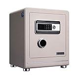Esta caja de seguridad portátil se puede instalar en la pared, el piso, el estante, el gabinete o en cualquier lugar que desee, lo que protege perfectamente sus valores.