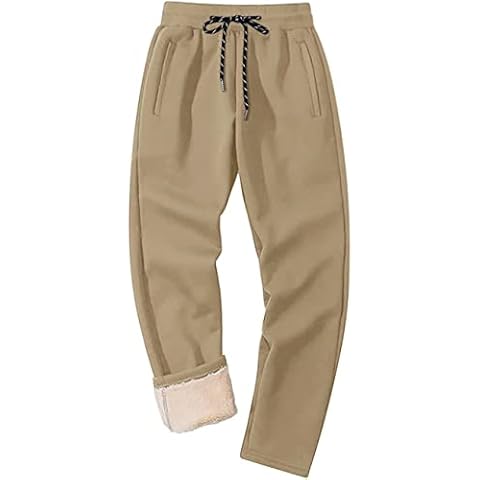 MAGCOMSEN Fleece-Lined Sweatpants Cover
