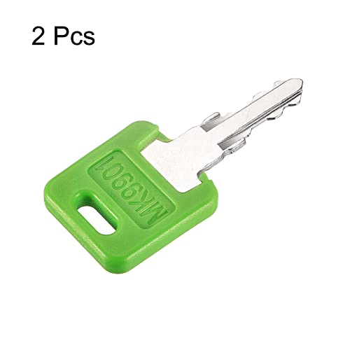 Image of uxcell Ignition Key, Motorhome Start Keys for Code 9901- M / 6601 RV (Part Number MK9901) 2Pcs