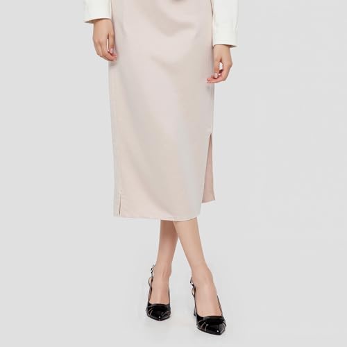 Women's Chunky Heel Slingback Pumps Patent Leather Pointed Toe Dress Shoes4