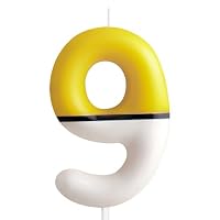 Candele Numero 5 Per Torta Di Compleanno - Tema Anime, Decorazione Feste Per Ragazzi E Ragazze, Alte 6 Cm, Qualità Senza Fumo - 2