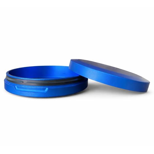 Metal ZYN Container | Pouch Holder | Smell Proof Can | Accessory for ZYN (Blue Single Layer)