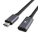 Produktbild CONMDEX USB C Verlängerung 1m Typ C Stecker auf Buchse Verlängerungskabel USB 3.2 Kabel (10Gbit/s),5A/100W Laden,4K Video Datenkabel Kompatibel mit PSVR2,M1 M2 Max MacBook,Galaxy S23/S22,Dell XPS Grau