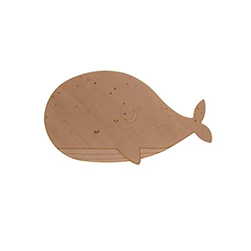 Applique LED créative en bois massif à intensité protectrice