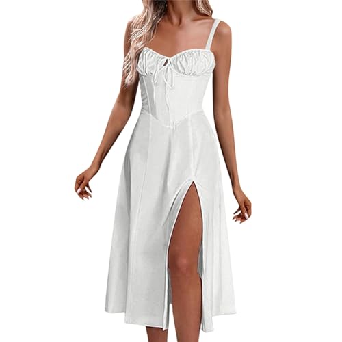 Robe longue d'été sans manches pour vos journées ensoleillées et soirées plage