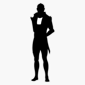 Magnet Mass Effect Thane Krios Magnetic Vinyl Sticker 5"