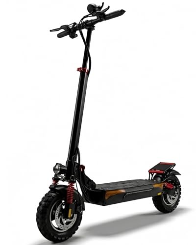 ninboo EX1 Patinete Eléctrico de Serie para Adultos, Neumáticos de 10 Pulgadas, Freno Triple Disco, IP55, para Uso Privado | EX1 | 500W | Autonomía 50 km | Motor Trasero
