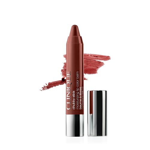 Clinique Chubby Stick Tinted Lip Colour Balm | With Shea Butter | Moisturizing + Hydrating | Natural-Looking Lip Tint Fuller Fig
