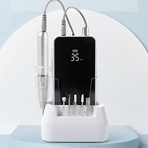 Rechargeable-Nail-File-Rechargeable-Nail-Drill-US-Plug-100240V-Large-Screen-Display-for-Salon