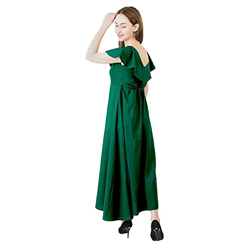 Image of Indietoga Women's Combo Long Flared Maxi Dresses (Pack of 2)