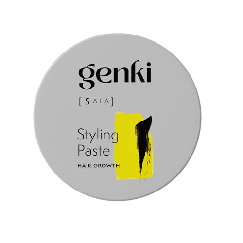 Genki Haircare Hair Growth Styling Paste mit 5-ALA Pflege und Styling in Einem Stärkt nachweislich das Haarwachstum Haarwachs Haarstyling mit pflanzlichen Wachsen Genki Haircare Hair Growth Styling Paste mit 5-ALA Pflege und Styling in Einem Stärkt nachweislich das Haarwachstum Haarwachs Haarstyling mit pflanzlichen Wachsen