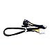 New Dell Poweredge R720 R730 R7910 GPU Power Cable 9H6FV 09H6FV N08NH 0N08NH Riser to GPGPU
