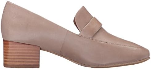Gentle Souls by Kenneth Cole Women's Eliott Menswear Inspired Dress Loafer with Block Heel, Taupe, 6 M US | Image 5