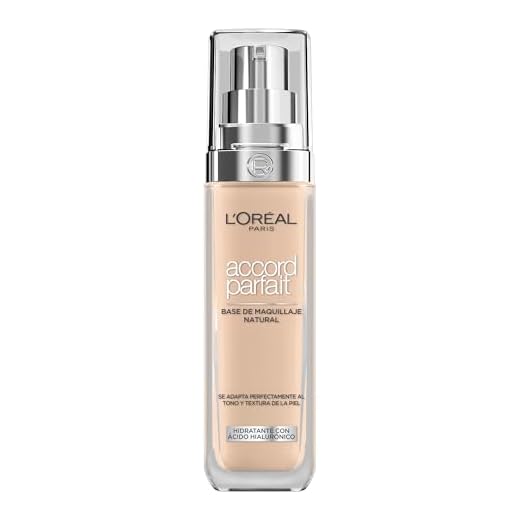 Base de maquillaje L’Oreal Paris Accord Parfait a un precio de 6,9€ L'Oreal Paris Base de Maquillaje Accord Parfait - Tono 3R Beige Rose