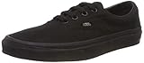 Vans Era, Zapatillas de Skateboarding Unisex, Negro Black Black, 45 EU