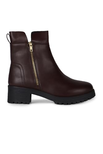 Image of Allen Solly womens Allen Solly Women Boots Mid Calf Boot