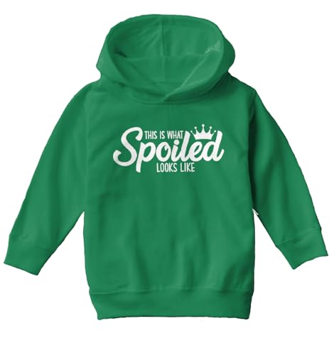 Haase Unlimited This Is What Spoiled Looks Like - Brat Toddler/Youth Fleece Hoodie