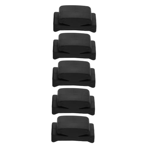 Mikinona 5個ヘッドストック用ギターピックホルダー 滑り止めゴム製 ベース