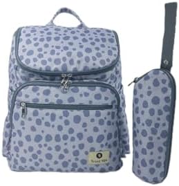 brandbaby (236) Anne ve bebek bakım çantası Lila desenli - Görsel 2