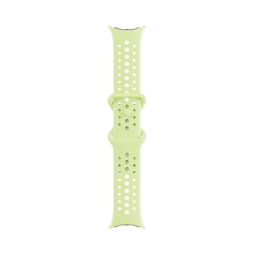 Bracelet sport perforé Google Pixel Watch Vert Citron S pour Pixel Watch 1 à 4 de 41 mm