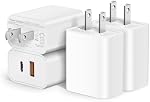 USB C Chargeur mural, [3 Boîte] 20W Double port PD Adaptateur de puissance Bloc de charge rapide pour 14/14 Pro/14 Pro Max/14 Plus/13/12/11, XS/XR/X, iPad Pro, Google Pixel, Samsung Galaxy et plus