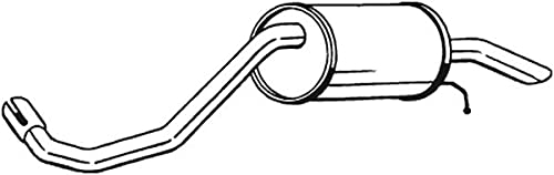 Bosal 233-417 End Silencer