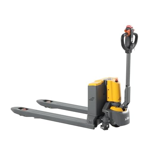 Xilin Electric Powered Pallet Jack 3300lbs Capacity Lithium Battery Walkie Pallet Truck 48"x27" Fork Size