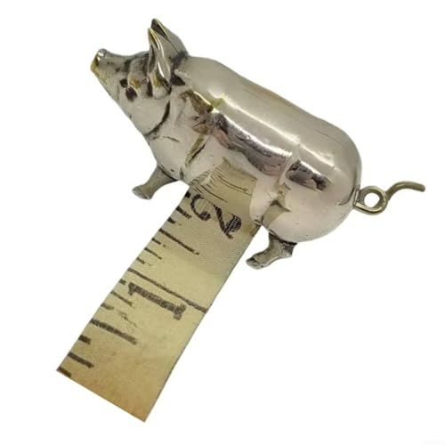 Cinta métrica metálica retráctil 35 cm para medición precisa miniatura 5